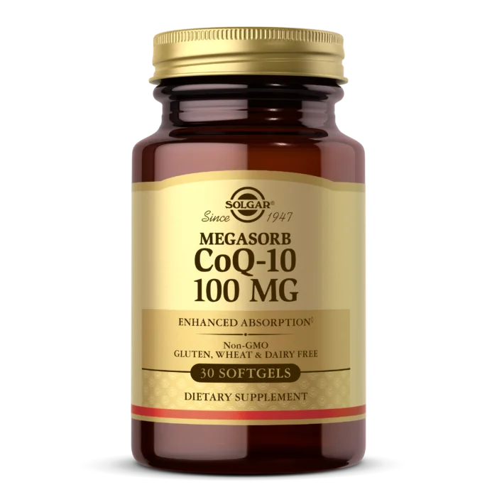 Megasorb CoQ-10 100 mg Softgels