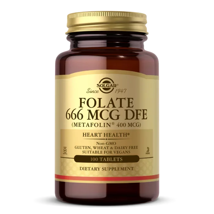 Folate 666 MCG DFE (Metafolin® 400 MCG) Tablets