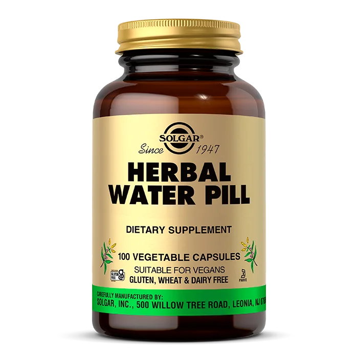 Herbal Water Pill Vegetable Capsules