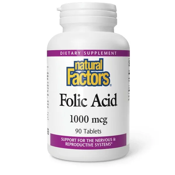 Folic Acid 1,000 mcg
