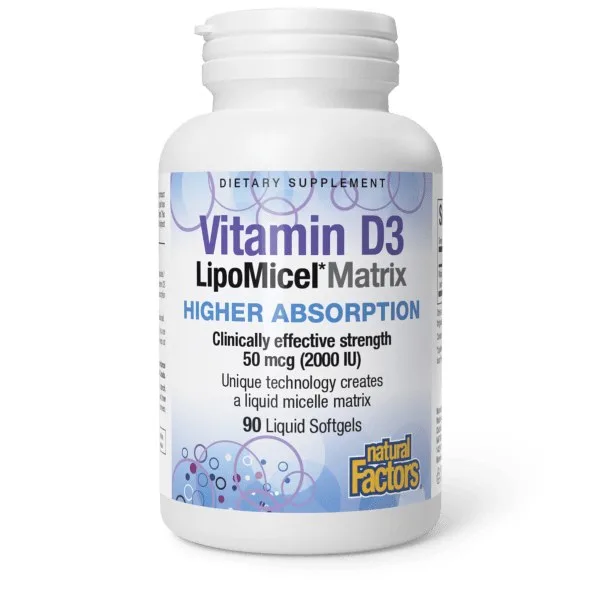 Vitamin D3 LipoMicel Matrix 50 mcg
