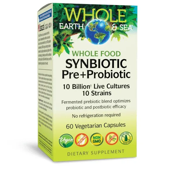 Whole Food Synbiotic Pre+Probiotic 10 Billion