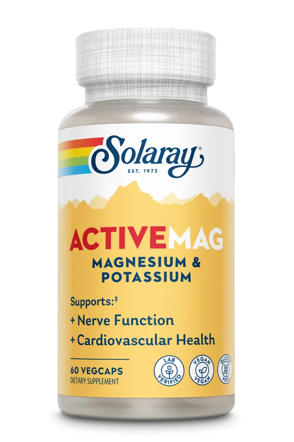 Solaray ActiveMag, 60 Veg Capsules
