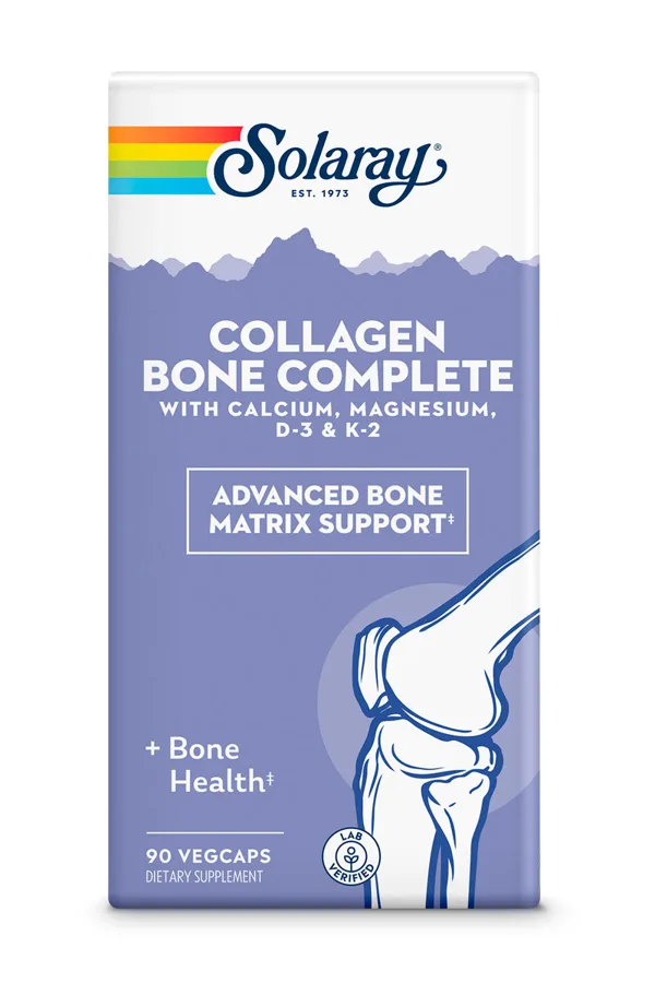 Solaray Collagen Bone Complete, 90 Veg Capsules