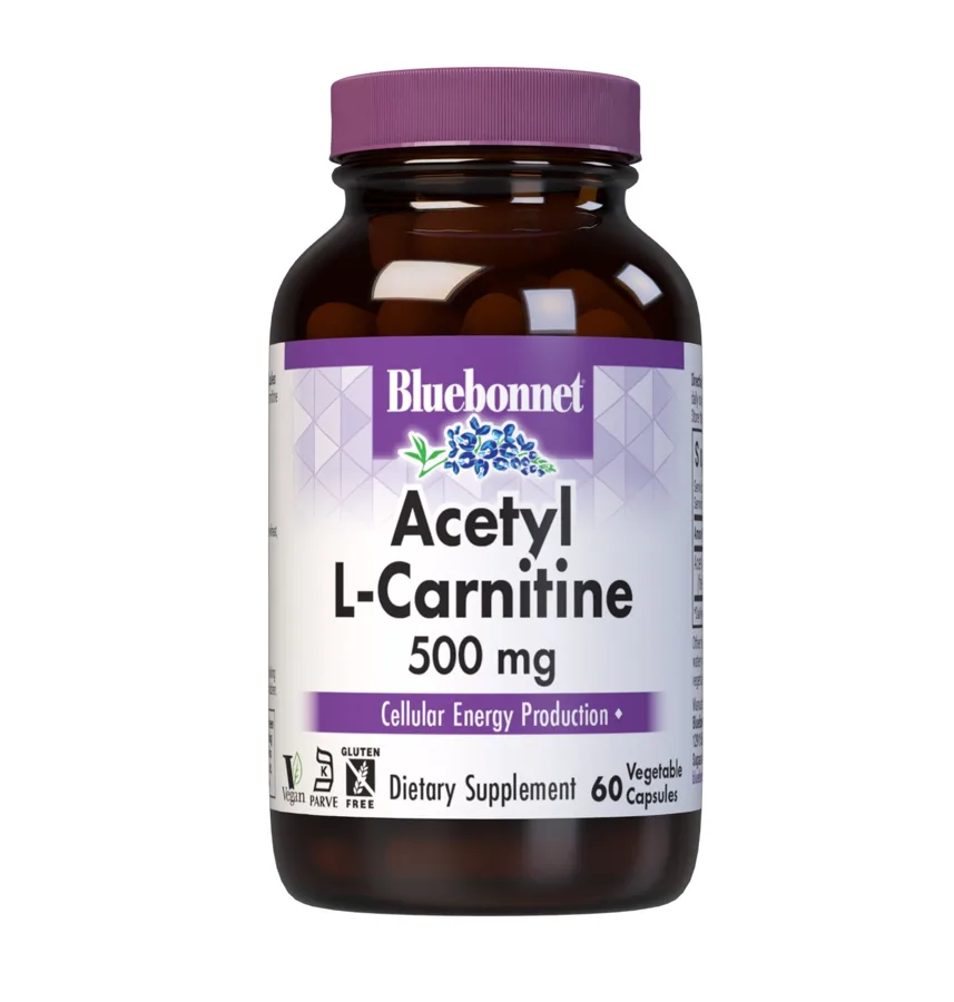 Bluebonnet Acetyl L-Carnitine 500 mg