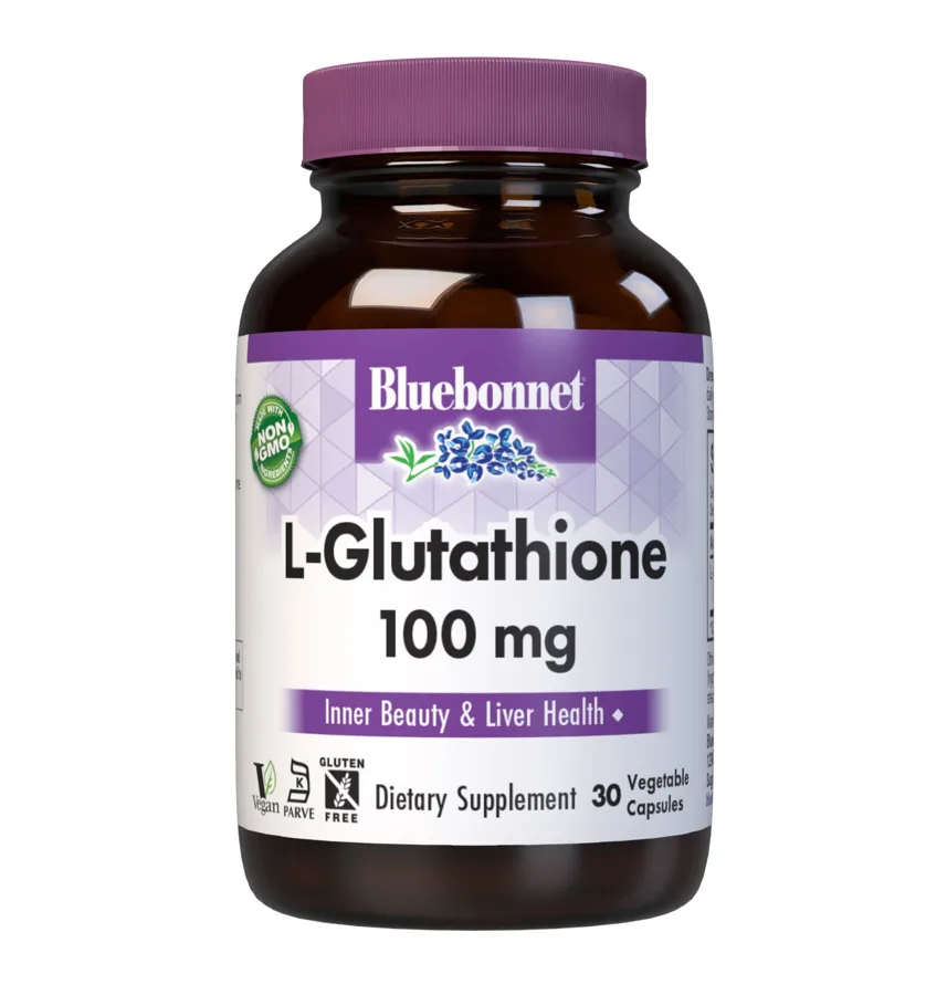 Bluebonnet L-Glutathione 100 mg