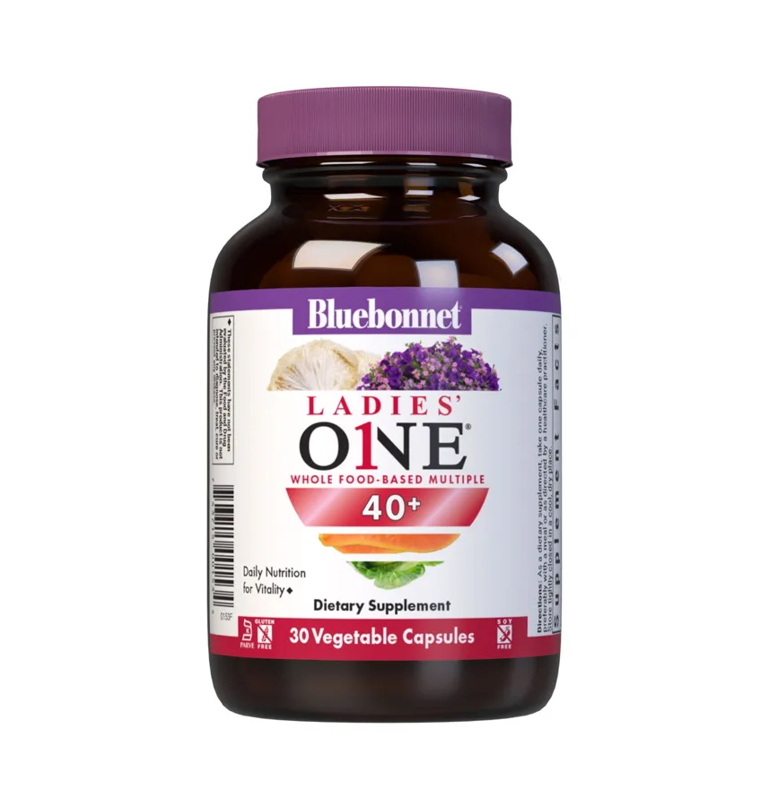 Bluebonnet Ladies' One 40+ Whole Food-Based Multiple