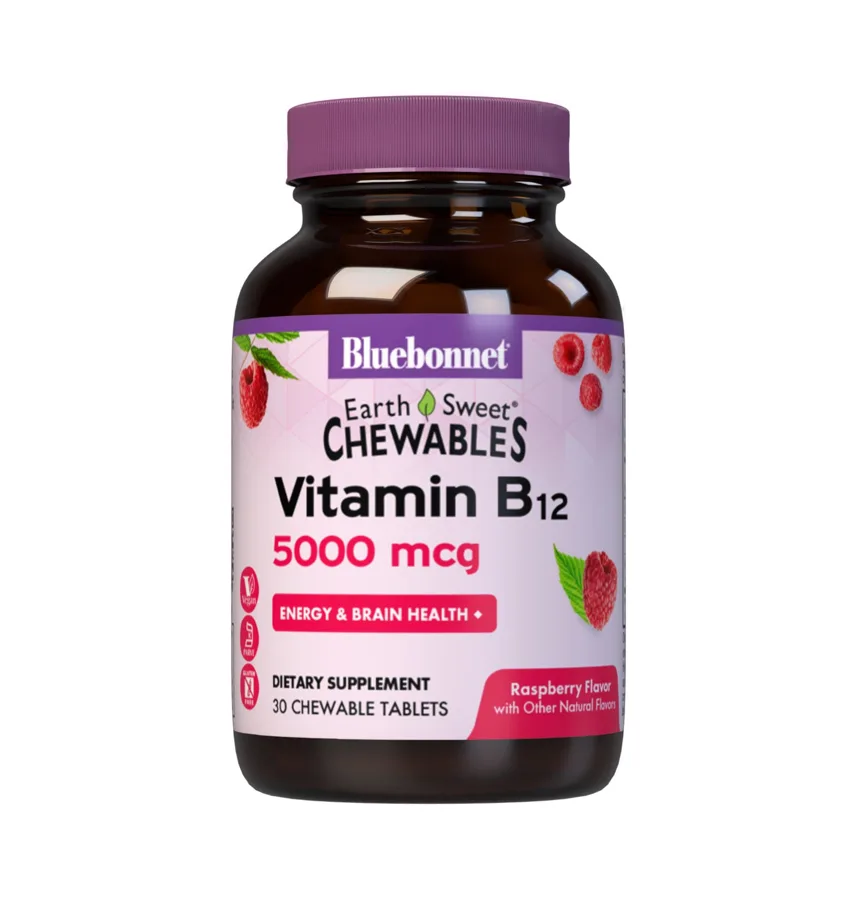 Bluebonnet EarthSweet Chewables Vitamin B12 5000 mcg